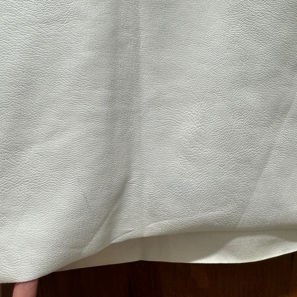 Commando Faux Leather Crop Top in White - Picture 10 of 11